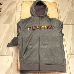 Burton full zip hoodie